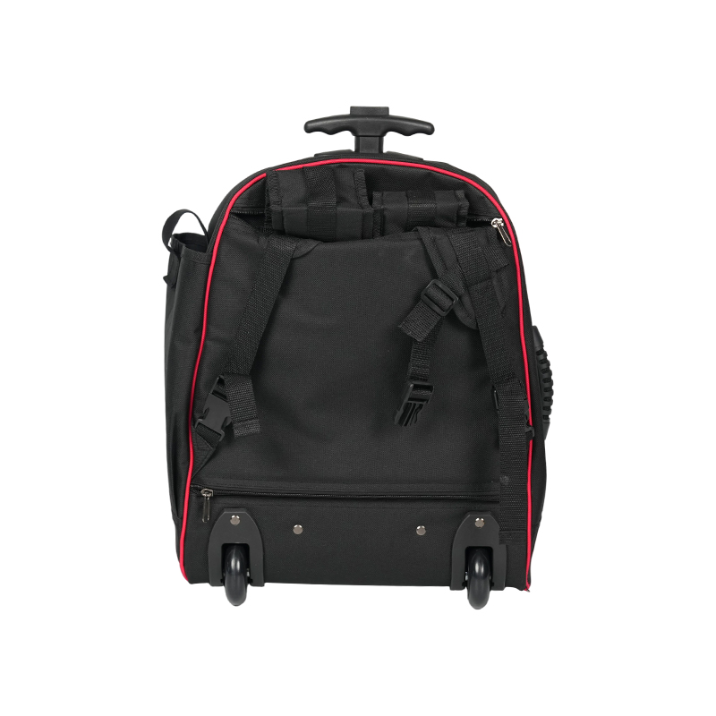 Carro de tracción telescópico con mochila para herramientas de 2 ruedas Carro de tracción telescópico con mochila para herramientas de 2 ruedas