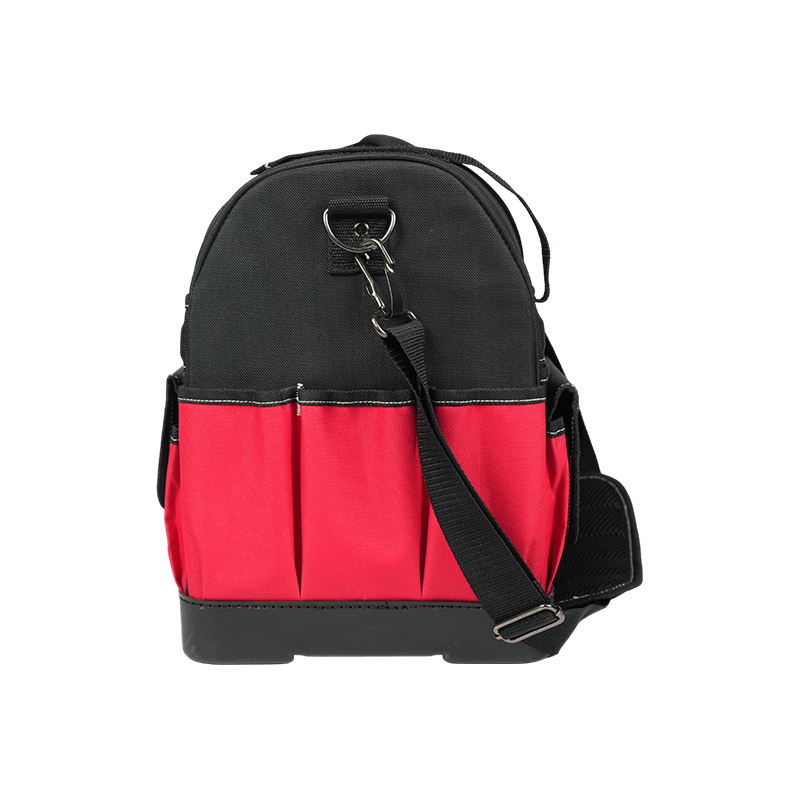 Bolsa de herramientas resistente con base rígida y correa de hombro ajustable Bolsa de herramientas resistente con base rígida y correa de hombro ajustable