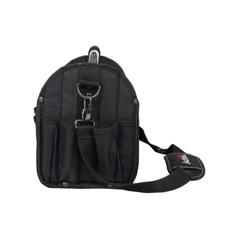 Bolsa funcional de herramientas con mango tubular y fondo de goma plegable Bolsa funcional de herramientas con mango tubular y fondo de goma plegable