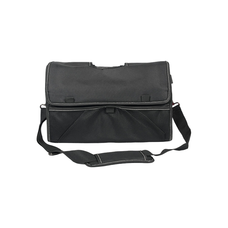 Bolsa para herramientas con anillo colgante de gran capacidad y mango de metal resistente de varios tamaños Bolsa para herramientas con anillo colgante de gran capacidad y mango de metal resistente de varios tamaños