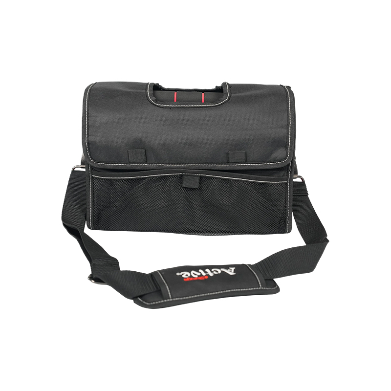 Bolsa para herramientas con anillo colgante de gran capacidad y mango de metal resistente de varios tamaños Bolsa para herramientas con anillo colgante de gran capacidad y mango de metal resistente de varios tamaños